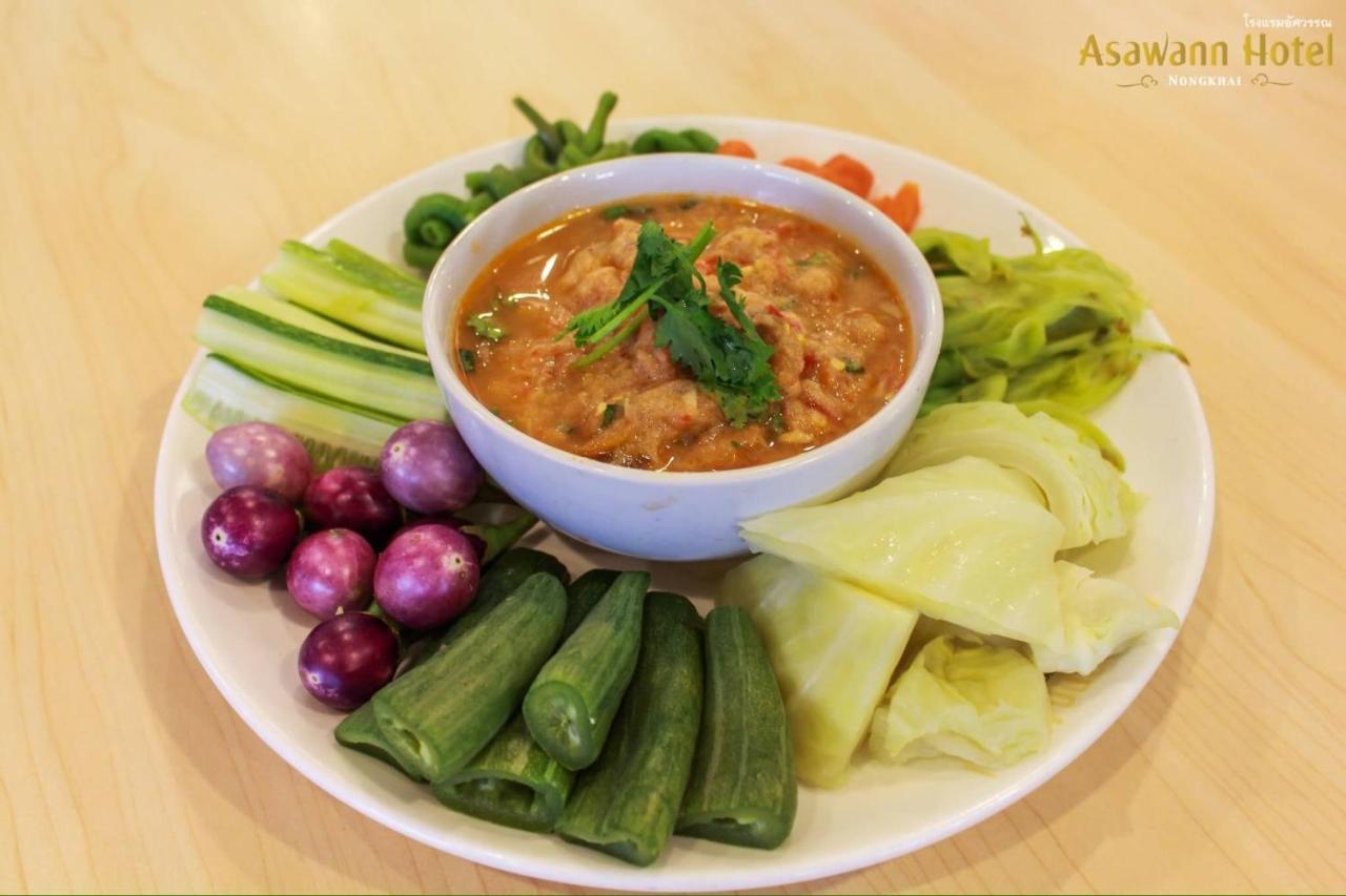 Asawann Hotel Nongkhai Nong Khai Exteriör bild