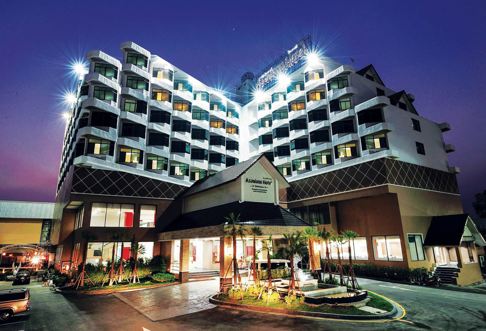 Asawann Hotel Nongkhai Nong Khai Exteriör bild